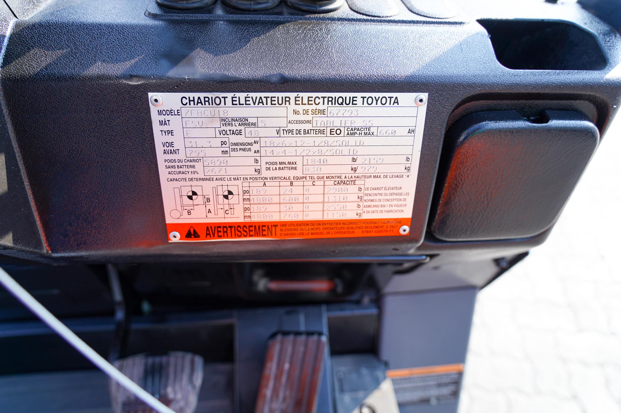 2014 Toyota 7FBCU18 1.3 Ton 2900 lb Electric Forklift - Image 27