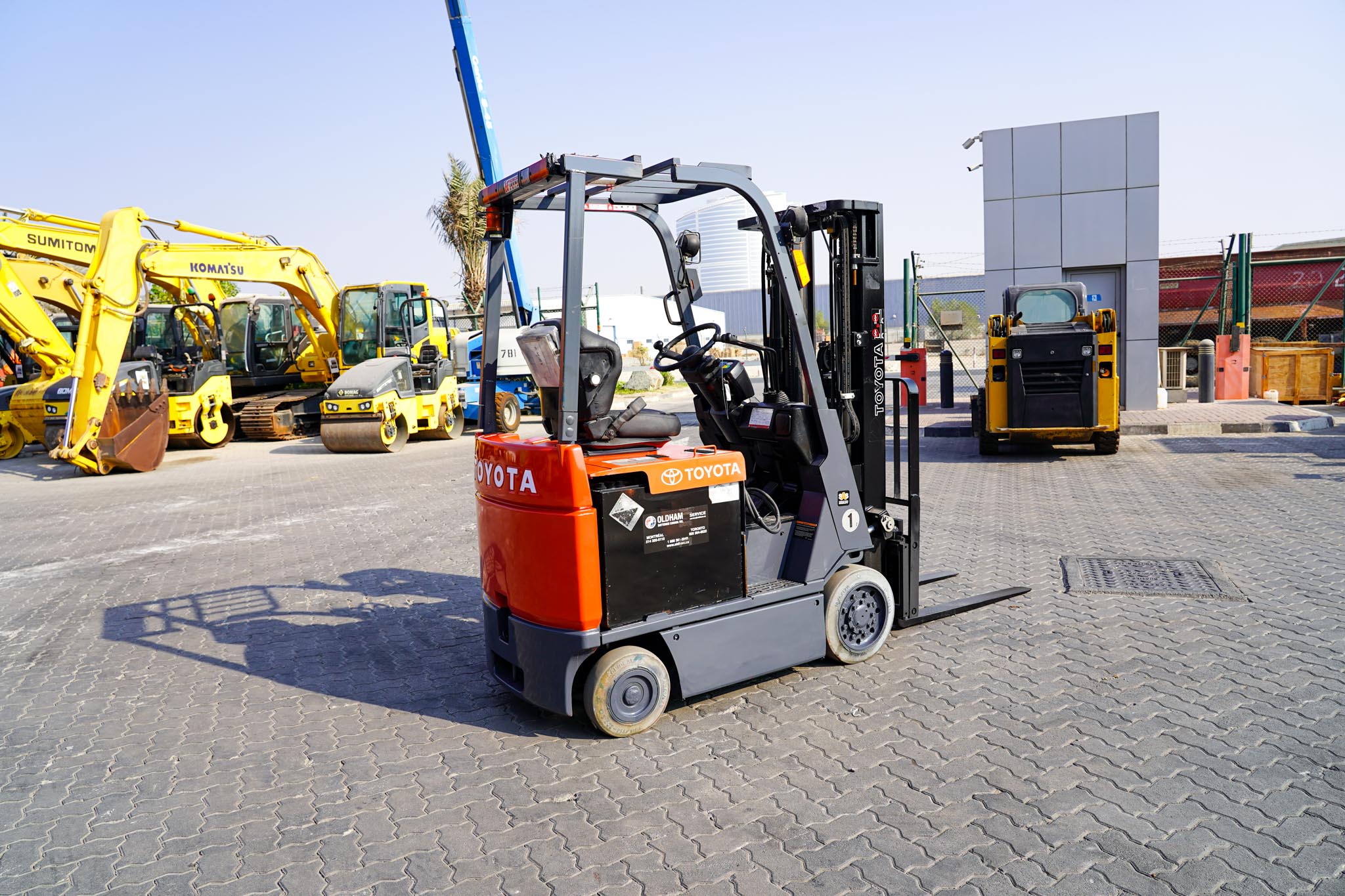 2014 Toyota 7FBCU18 1.3 Ton 2900 lb Electric Forklift - Image 4