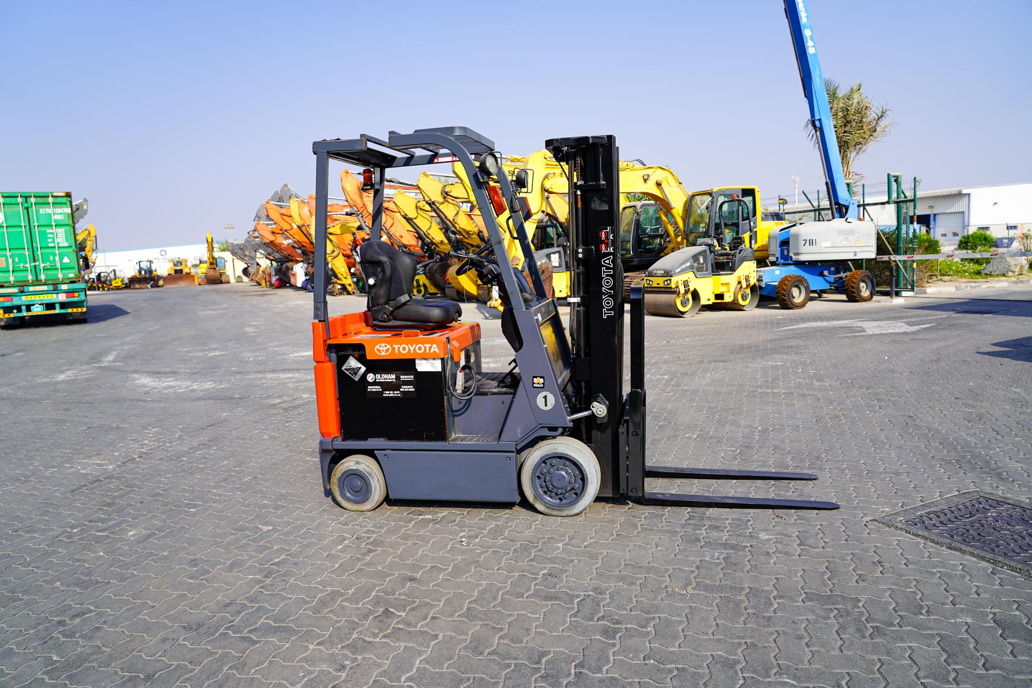 2014 Toyota 7FBCU18 1.3 Ton 2900 lb Electric Forklift - Image 6