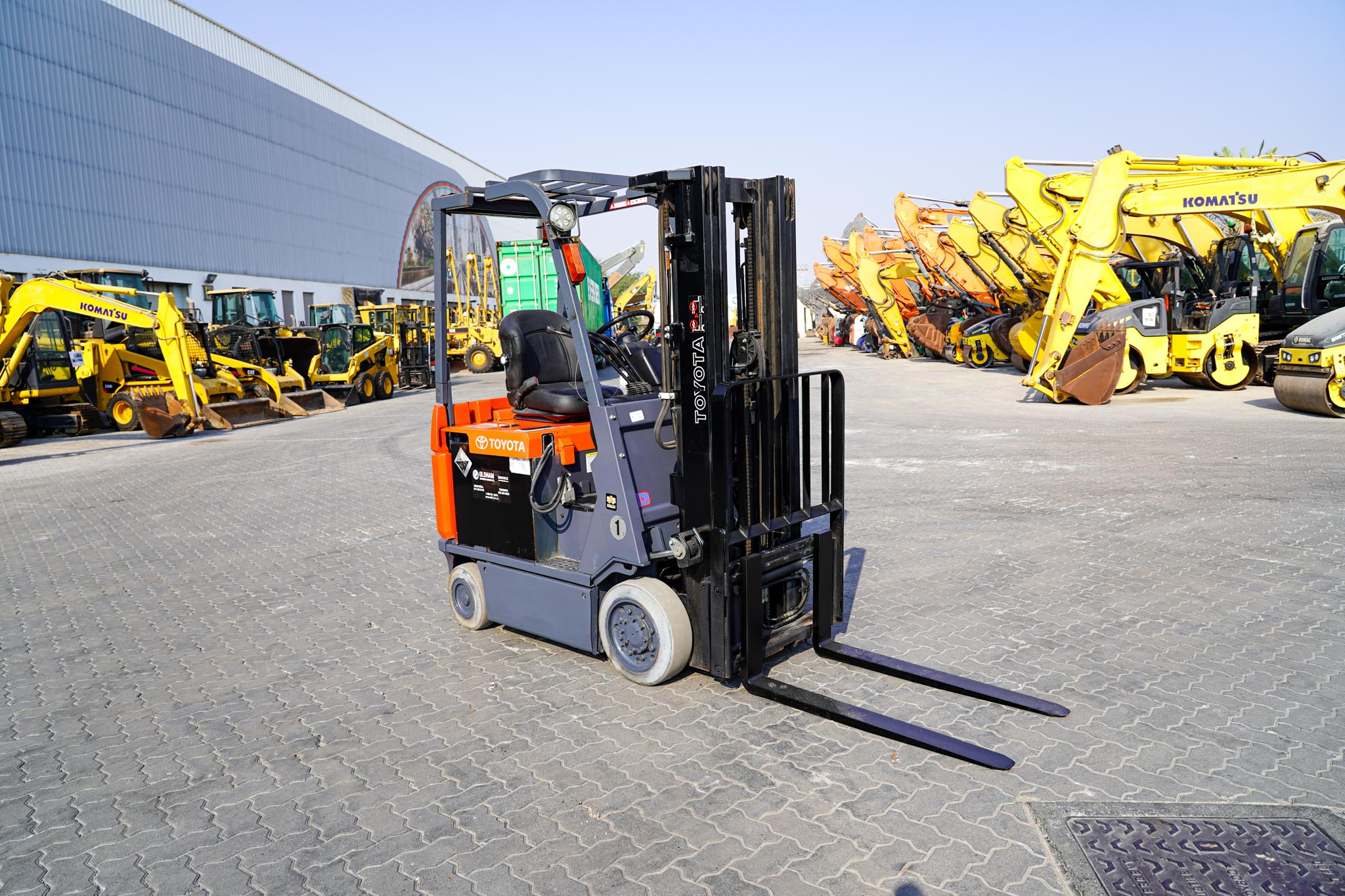 2014 Toyota 7FBCU18 1.3 Ton 2900 lb Electric Forklift - Image 2