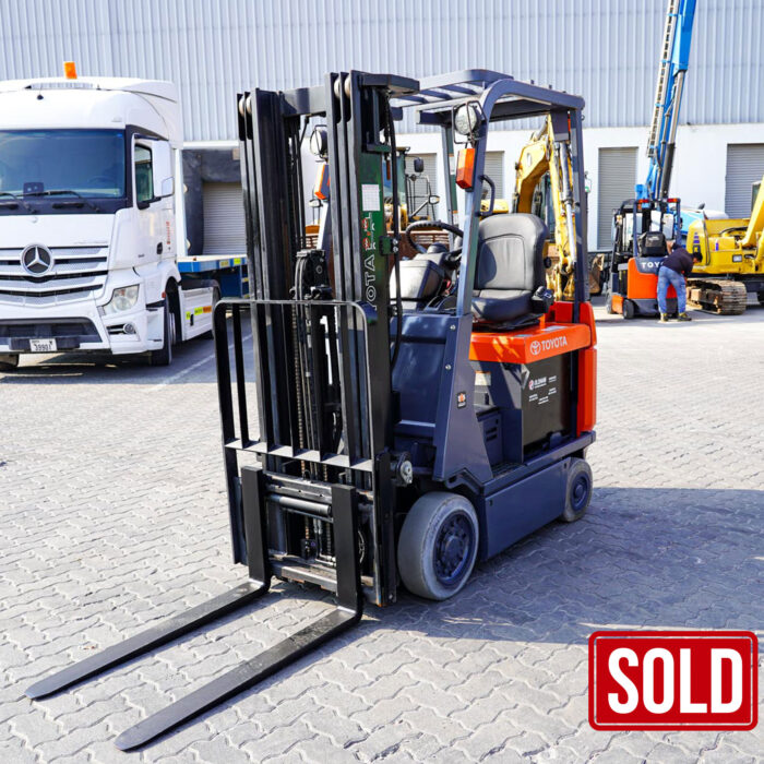 2014 Toyota 7FBCU18 1.8 Ton Electric Forklift