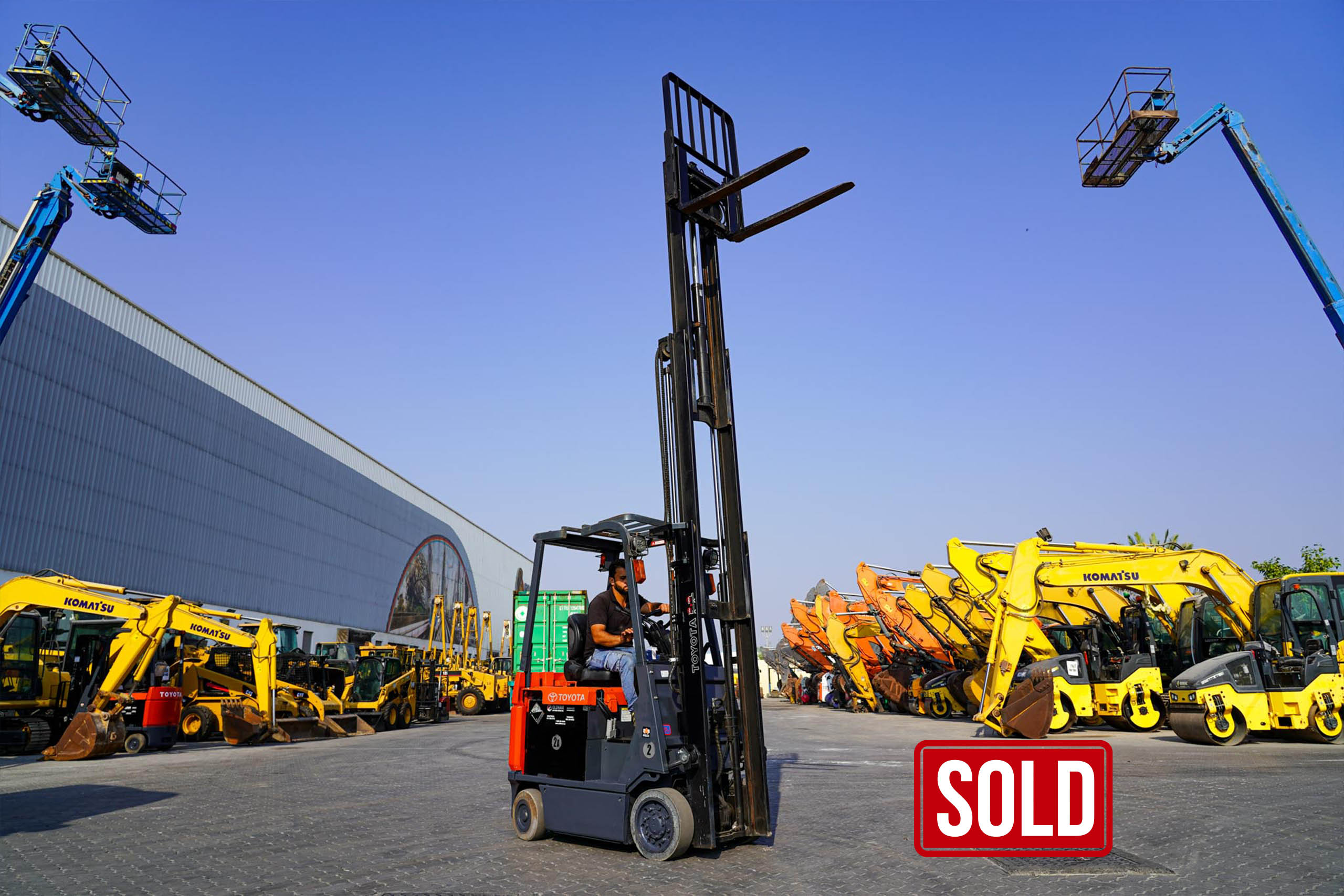 2014 Toyota 7FBCU18 1.3 Ton 2900 lb Electric Forklift