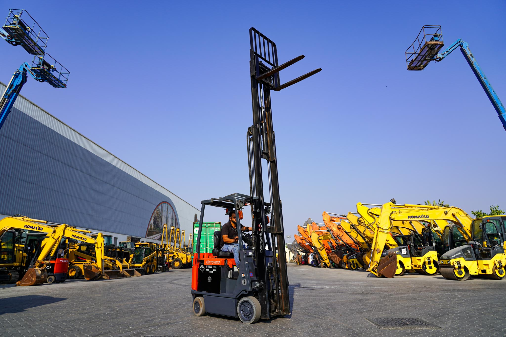 2014 Toyota 7FBCU18 1.3 Ton 2900 lb Electric Forklift