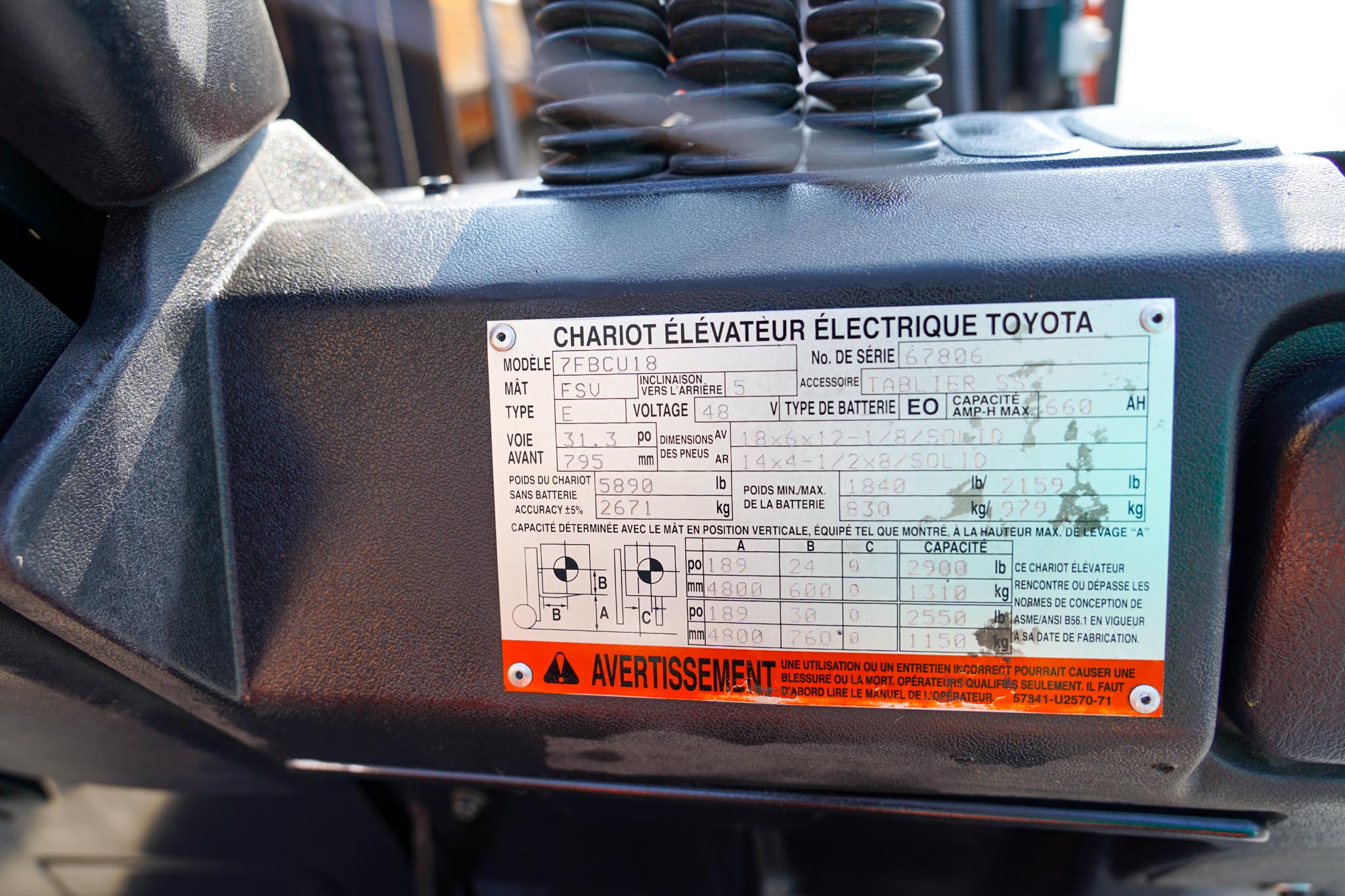 2014 Toyota 7FBCU18 1.3 Ton 2900 lb Electric Forklift - Image 28