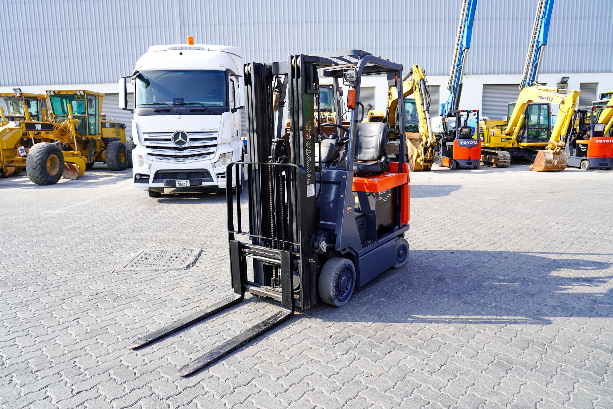 2014 Toyota 7FBCU18 1.3 Ton 2900 lb Electric Forklift - Image 5