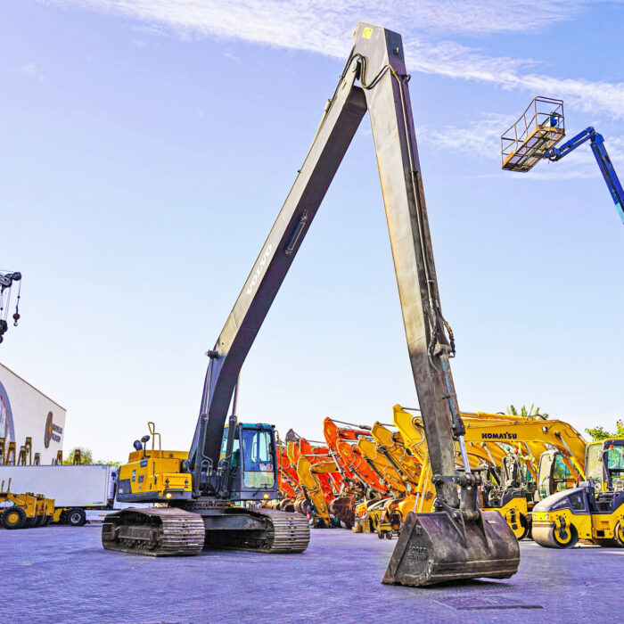 2012 Volvo EC300DLR Long Reach Tracked Excavator