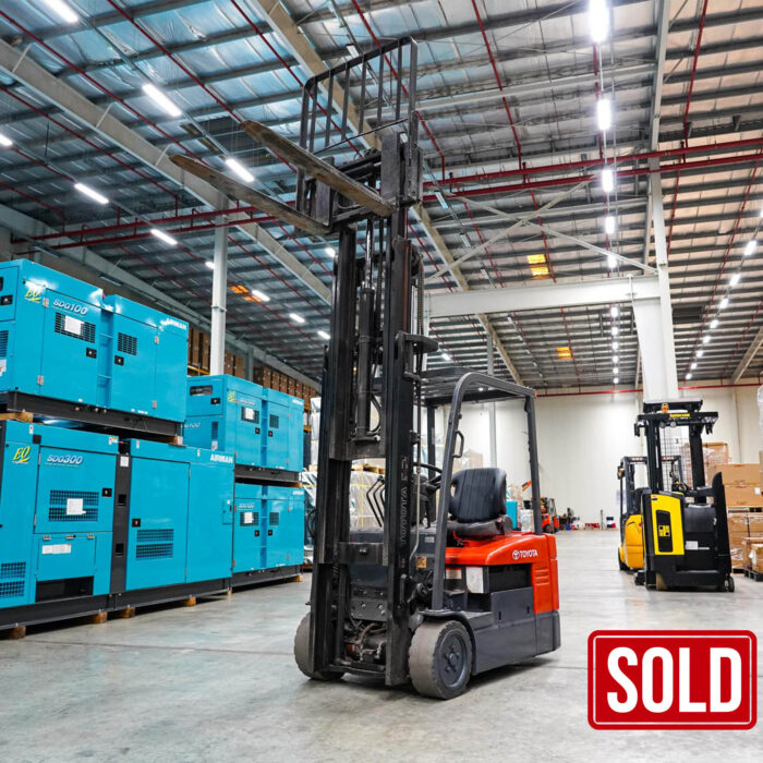 2015 Toyota 7FBEU18 2900 lb 1.3 Ton Electric Forklift