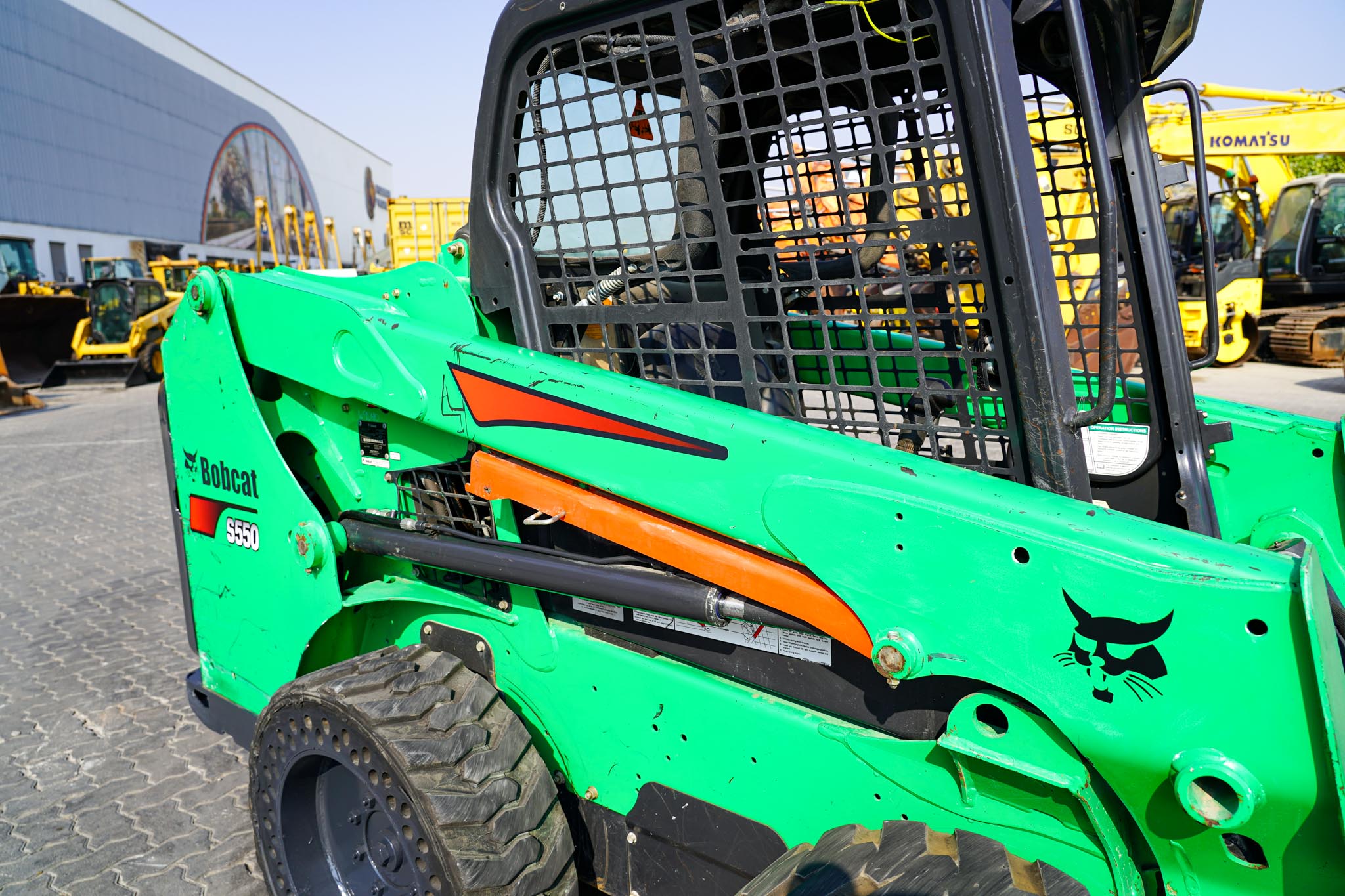 2017 BOBCAT S550 Skid Steer Loader - Image 12
