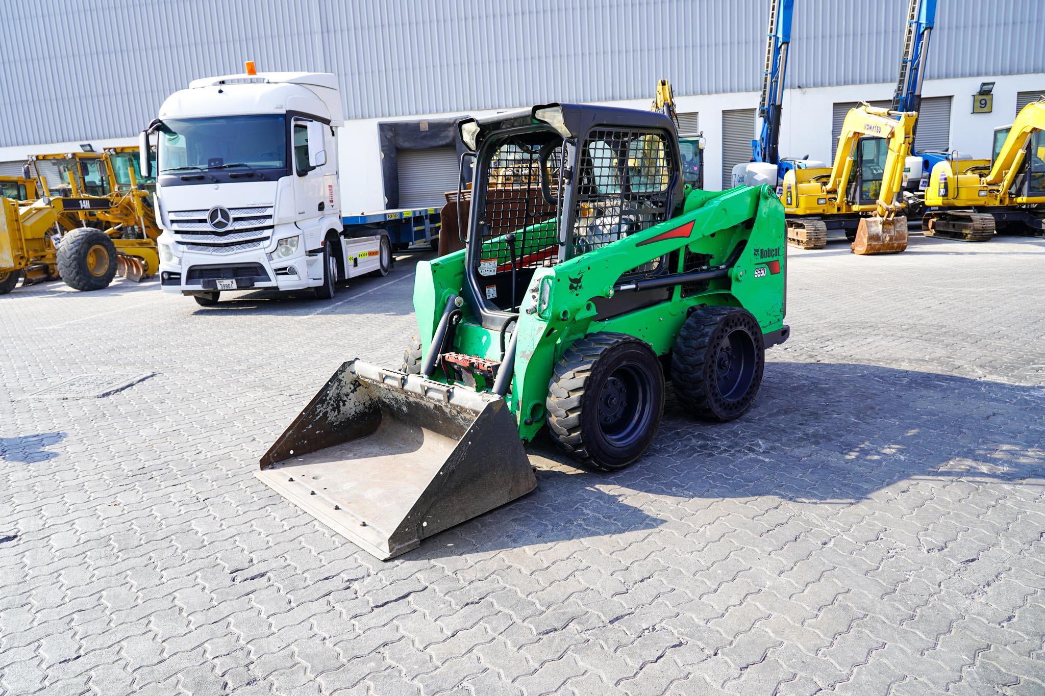 2017 BOBCAT S550 Skid Steer Loader