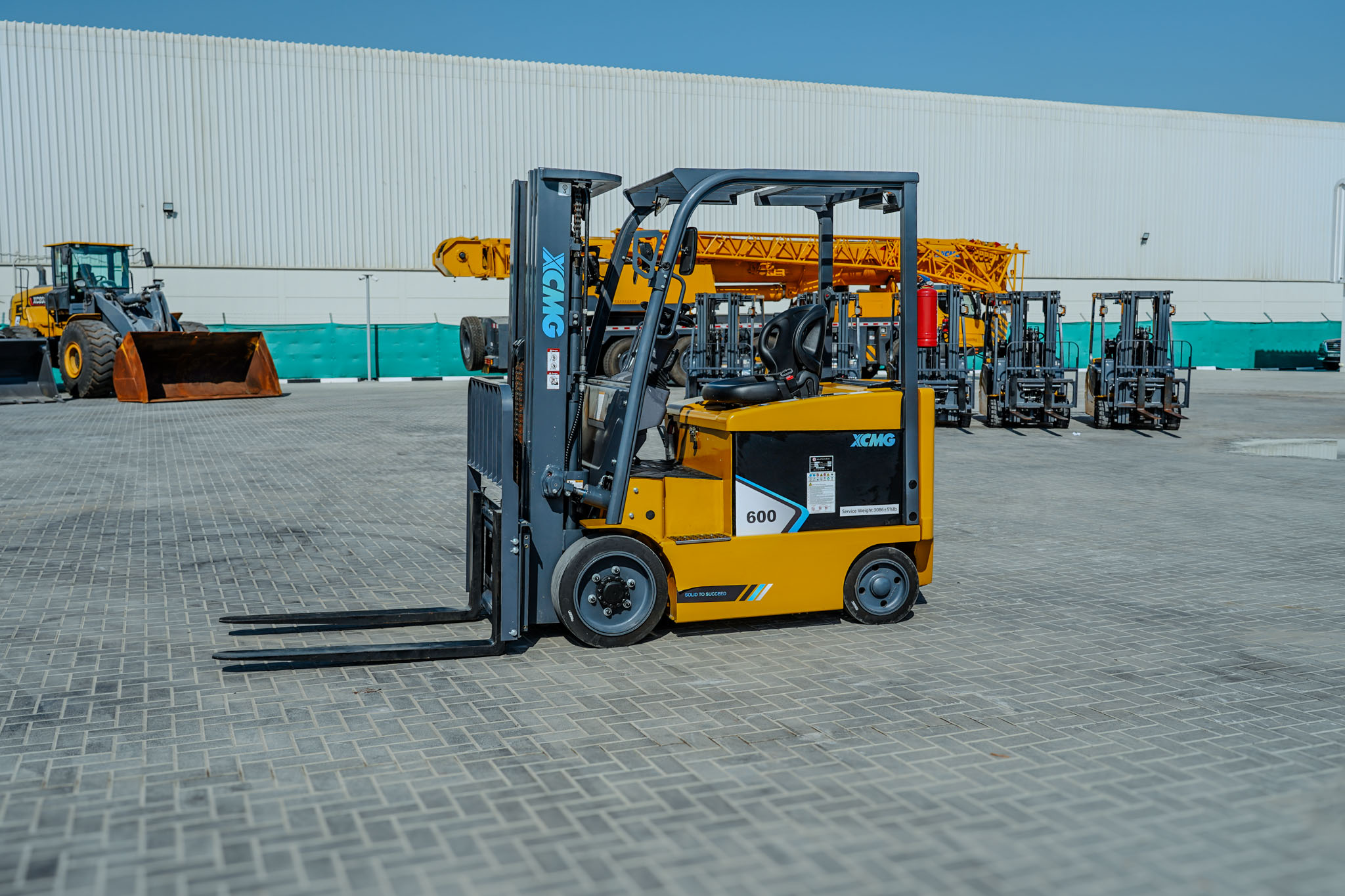 2024 XCMG BP600 3000 kg Electric Forklift (Unused) - Image 10