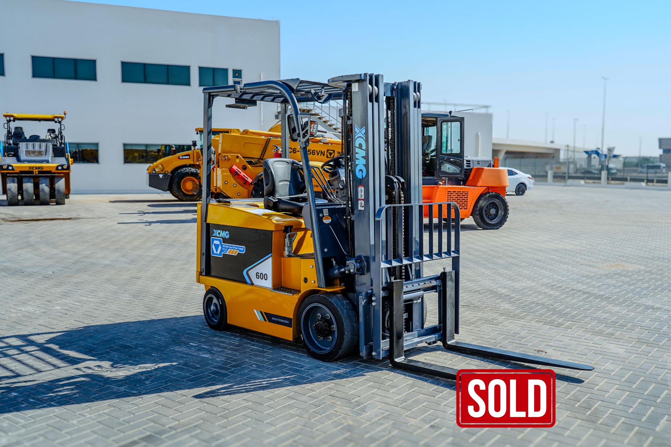 2024 XCMG BP600 3 Ton Electric Forklift (Unused)