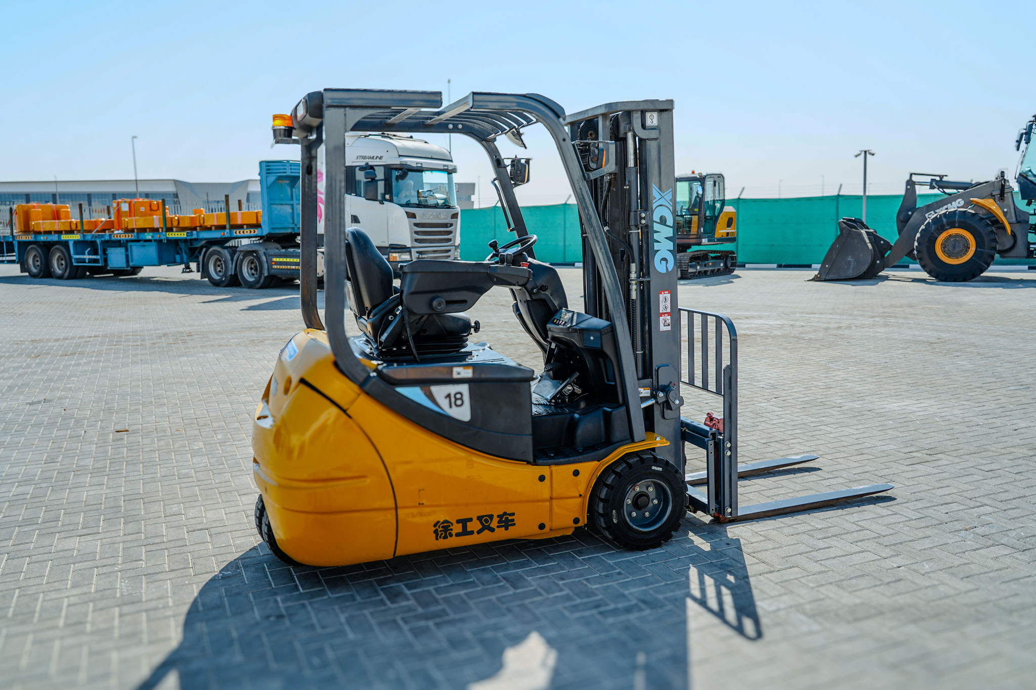 2023 XCMG XCB-TW 1800 kg Electric Forklift (Unused) - Image 2