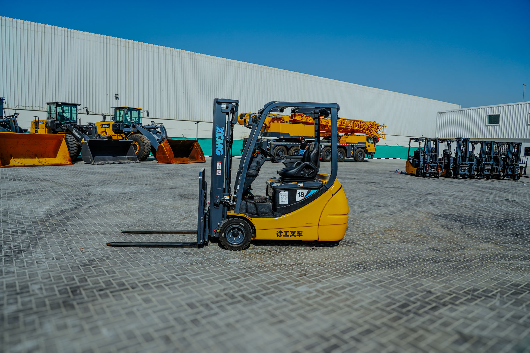 2023 XCMG XCB-TW 1800 kg Electric Forklift (Unused) - Image 7