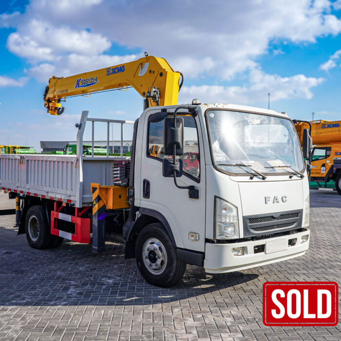 2025 XCMG SQS125 5 Ton on FAC Truck Mounted Crane (Unused)