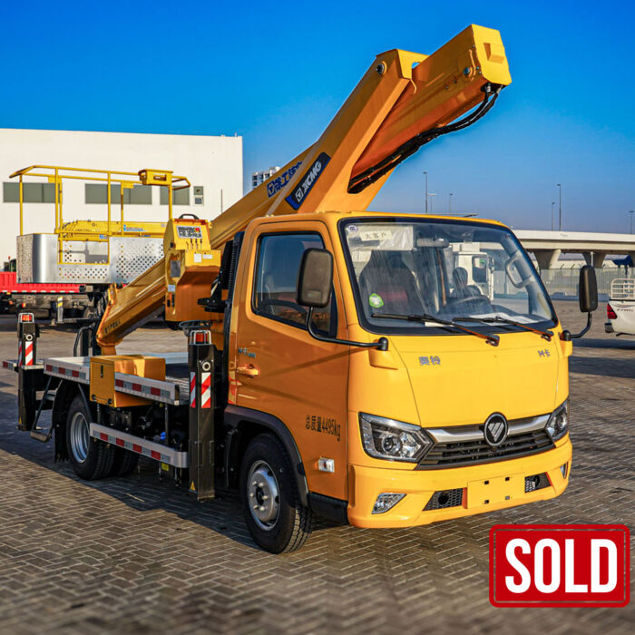 2025 XCMG GKS285 28m Aerial Platform Boom Lift on Foton 4X2 Flat Bed Truck (Unused)