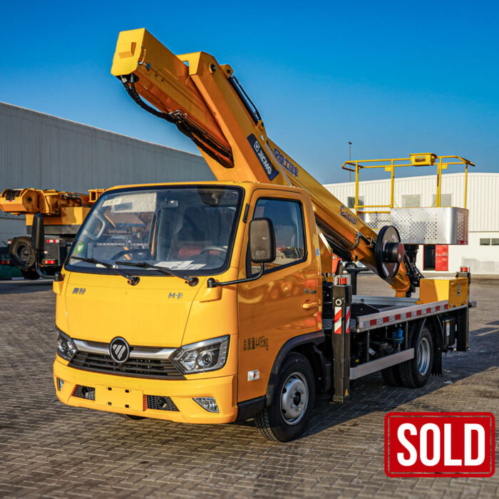 2025 XCMG GKS285 28m Aerial Platform Boom Lift on Foton 4X2 Flat Bed Truck (Unused)