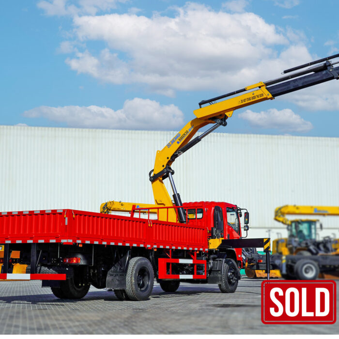 2026 XCMG SQ8ZK3Q 8 Ton Folded Boom Crane on 2026 Dongfeng 4X2 Truck (Unused)