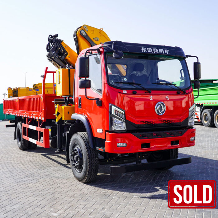 2026 XCMG SQZ200 10 Ton Folded Boom Crane on 2026 Dongfeng 4X2 Truck (Unused)