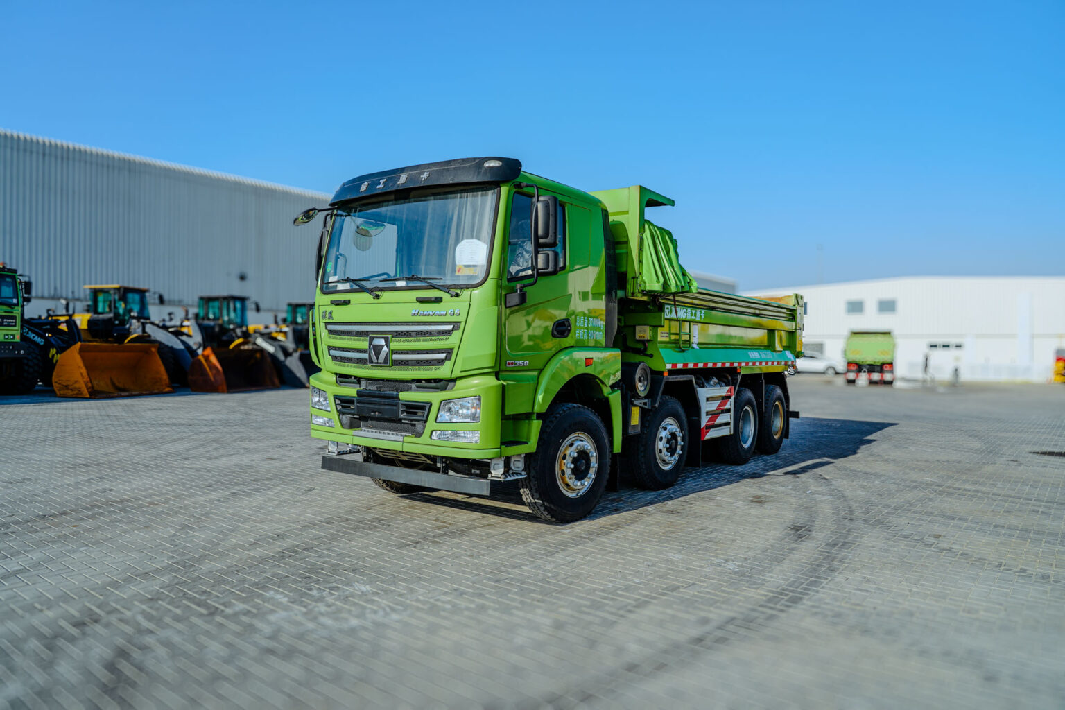 2021 XCMG HANVAN G5 XGA3310D6NEX 8×4 Twin-Steer Sleeper Dump Truck ...