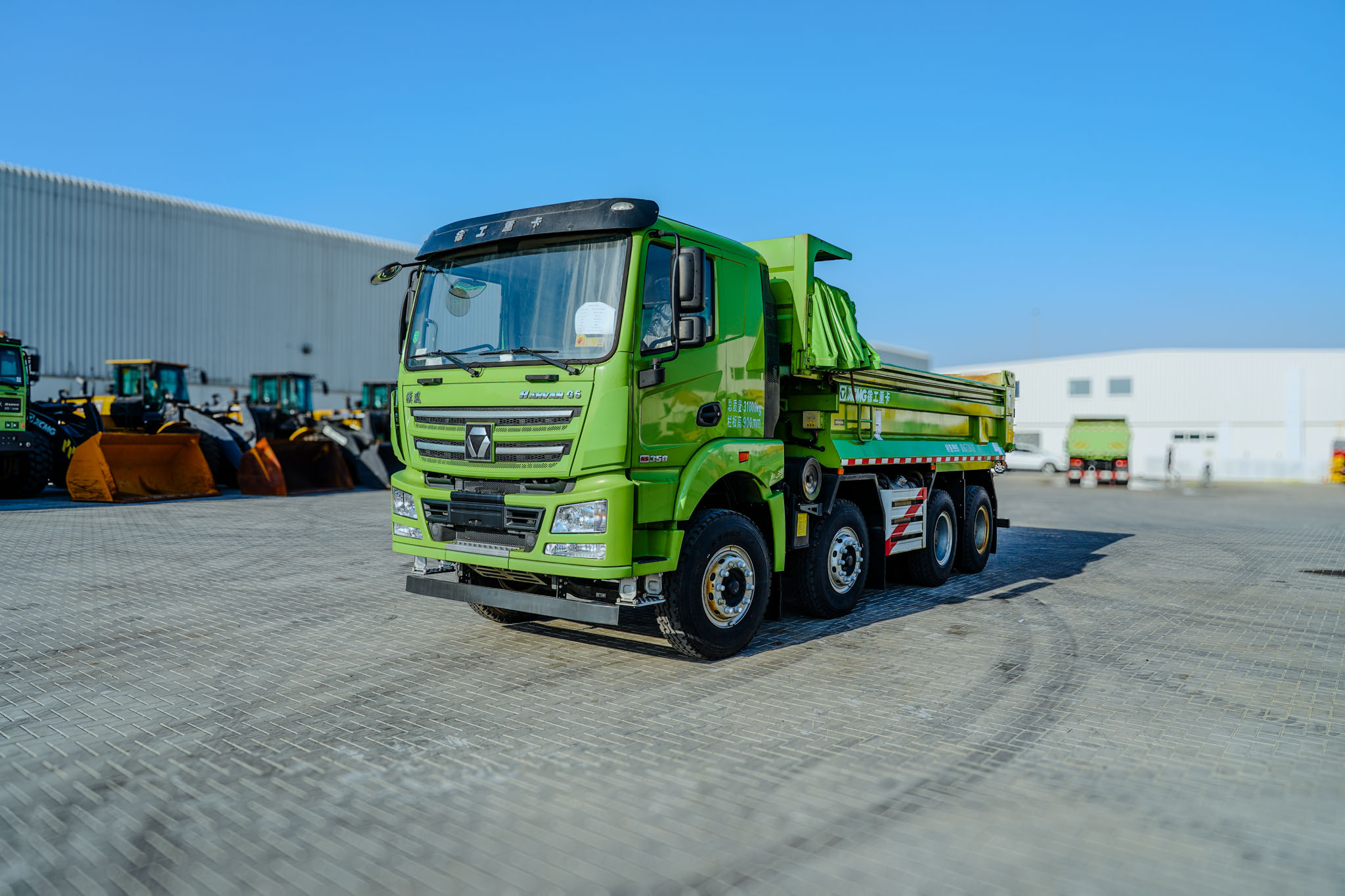 2021 XCMG HANVAN G5 XGA3310D6NEX 8x4 Twin-Steer Sleeper Dump Truck (Unused)