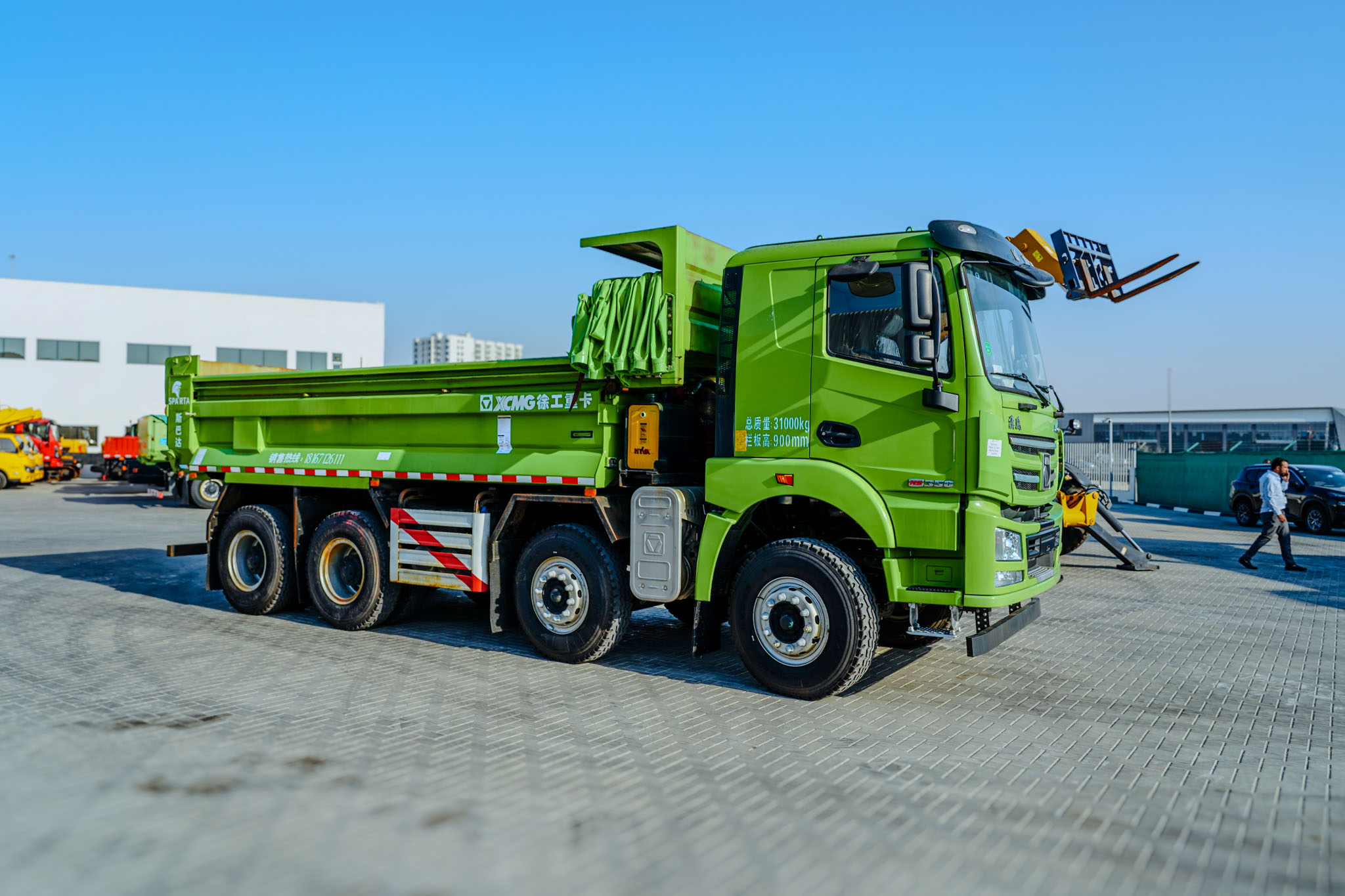 2021 XCMG HANVAN G5 XGA3310D6NEX 8x4 Twin-Steer Sleeper Dump Truck (Unused) - Image 20