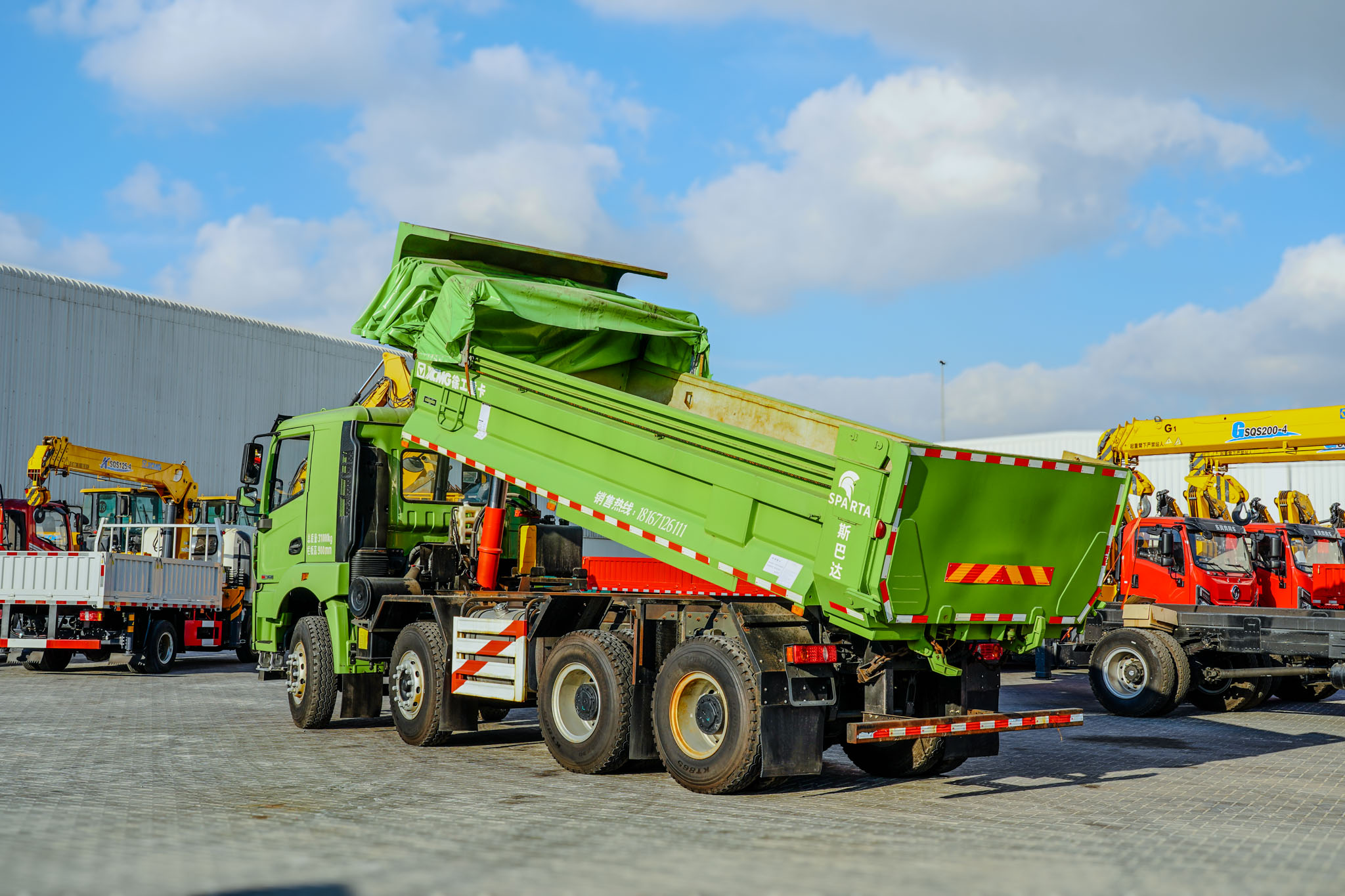 2021 XCMG HANVAN G5 XGA3310D6NEX 8x4 Twin-Steer Sleeper Dump Truck (Unused) - Image 31