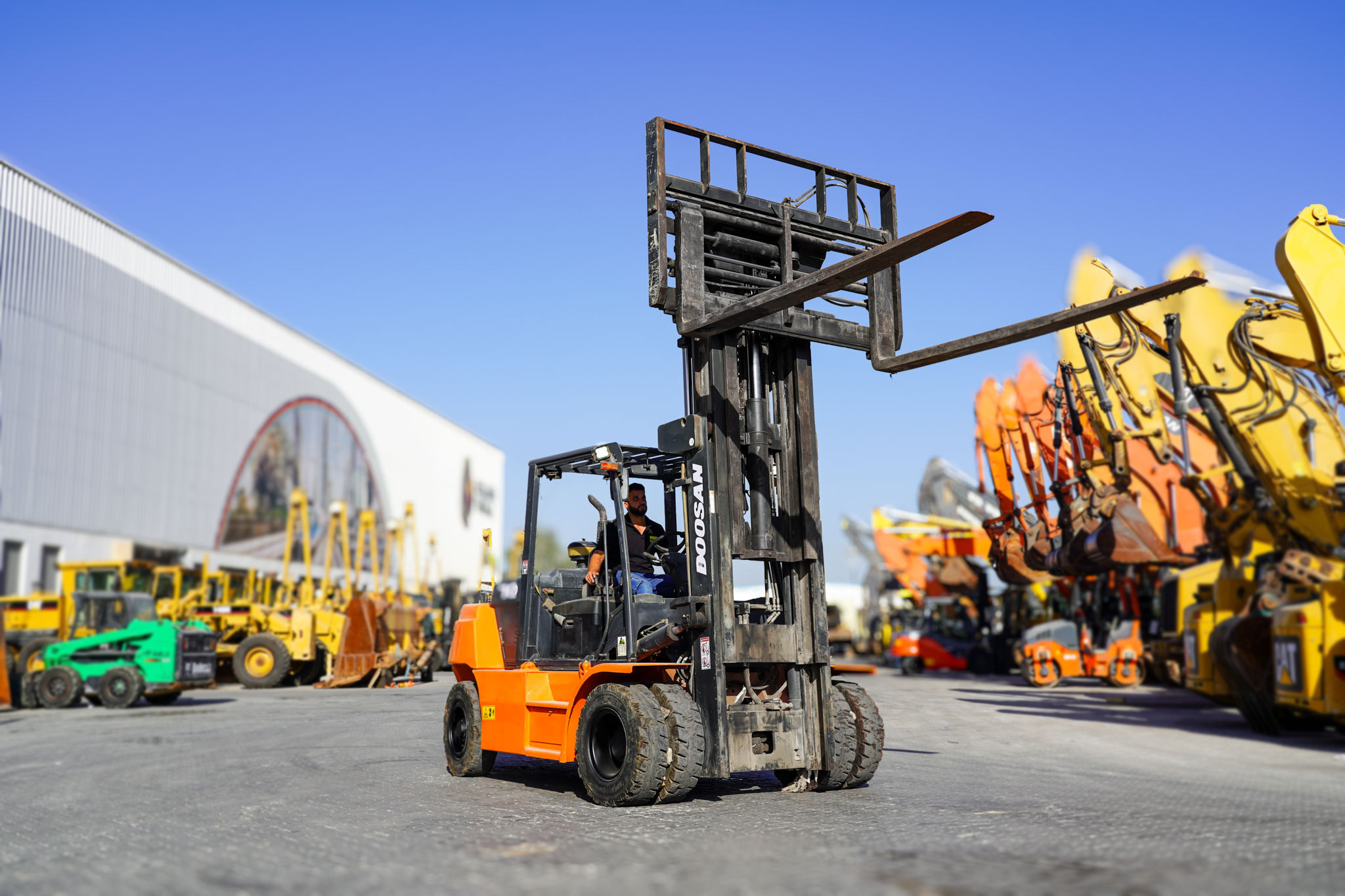 2016 DOOSAN D70S-7 7 ton Diesel Forklift