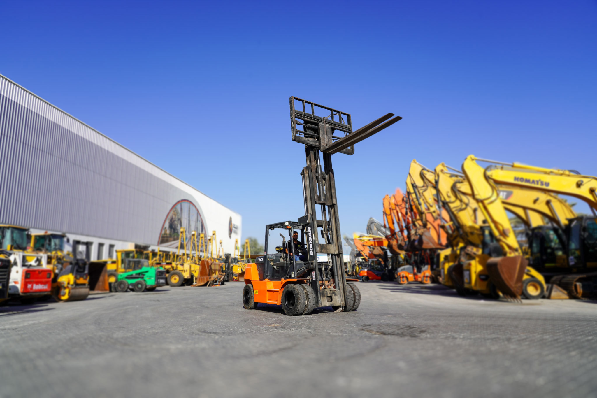 2016 DOOSAN D70S-7 7 ton Diesel Forklift - Image 8