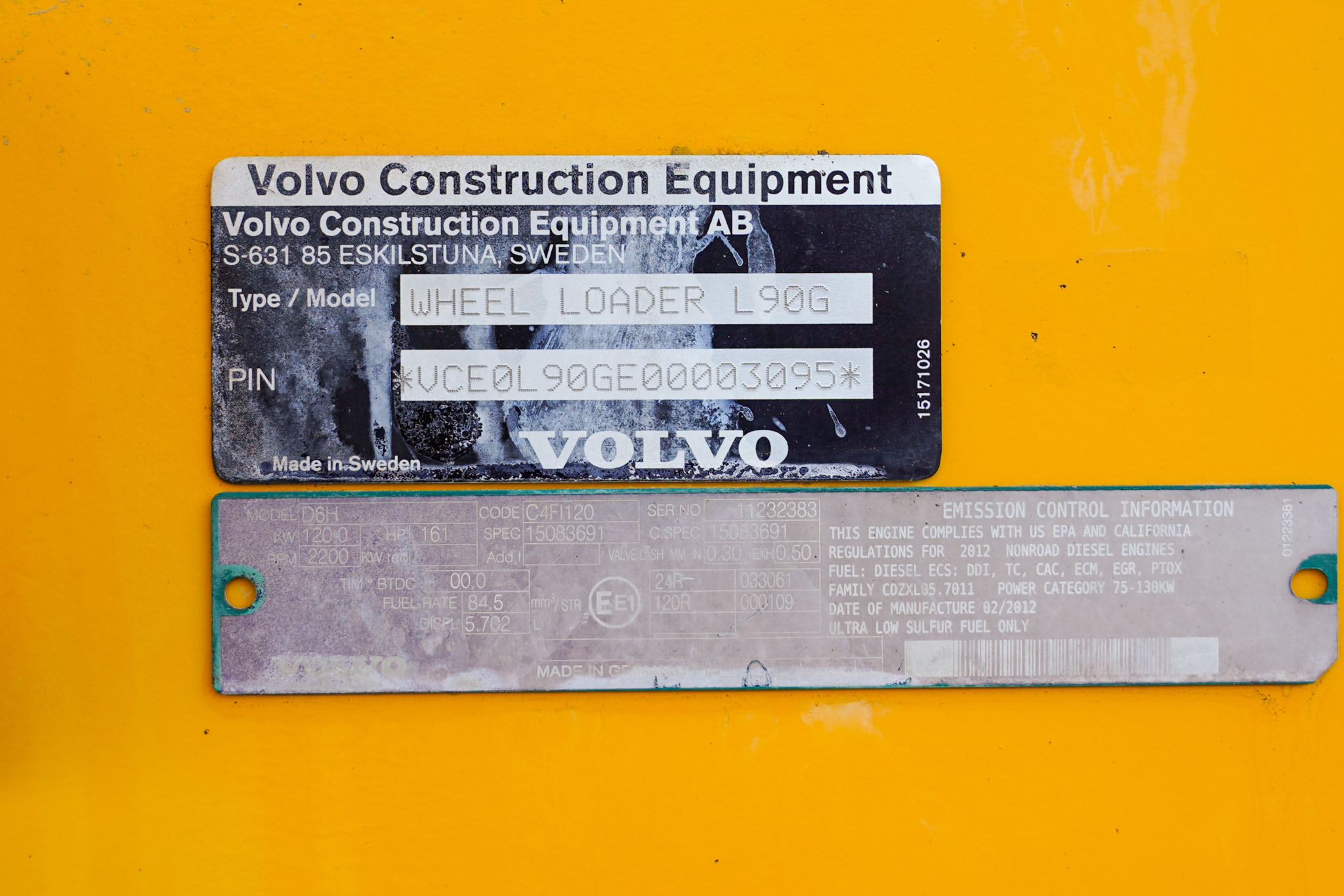 2012 VOLVO L90G Wheel Loader - Image 28