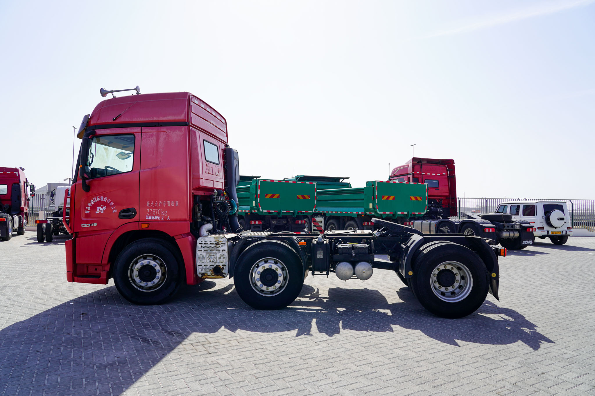 2021 XCMG Hanvan NXG4250D5WB 6x2 Twin Steer Sleeper Truck Head (Unused) - Image 3