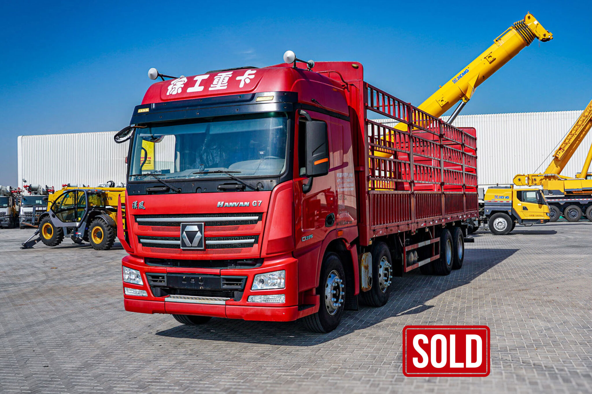 2021 XCMG XGA5310CCYW5 Hanvan G7 8×4 Twin-Steer Sleeper Truck (Unused ...