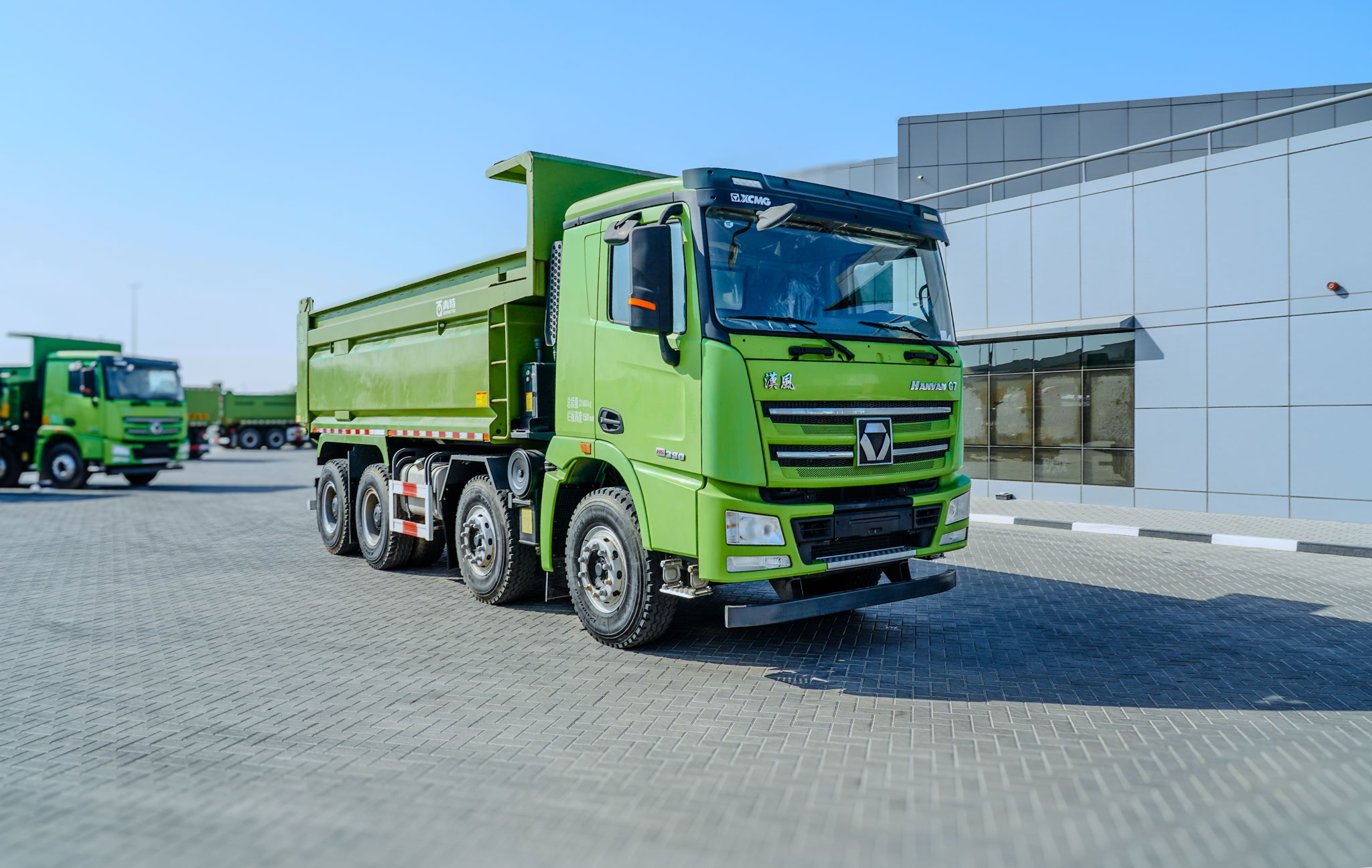 2021 XCMG HANVAN G7 XGA3310D5WE 8X4 Twin-Steer Sleeper Dump Truck (Unused)