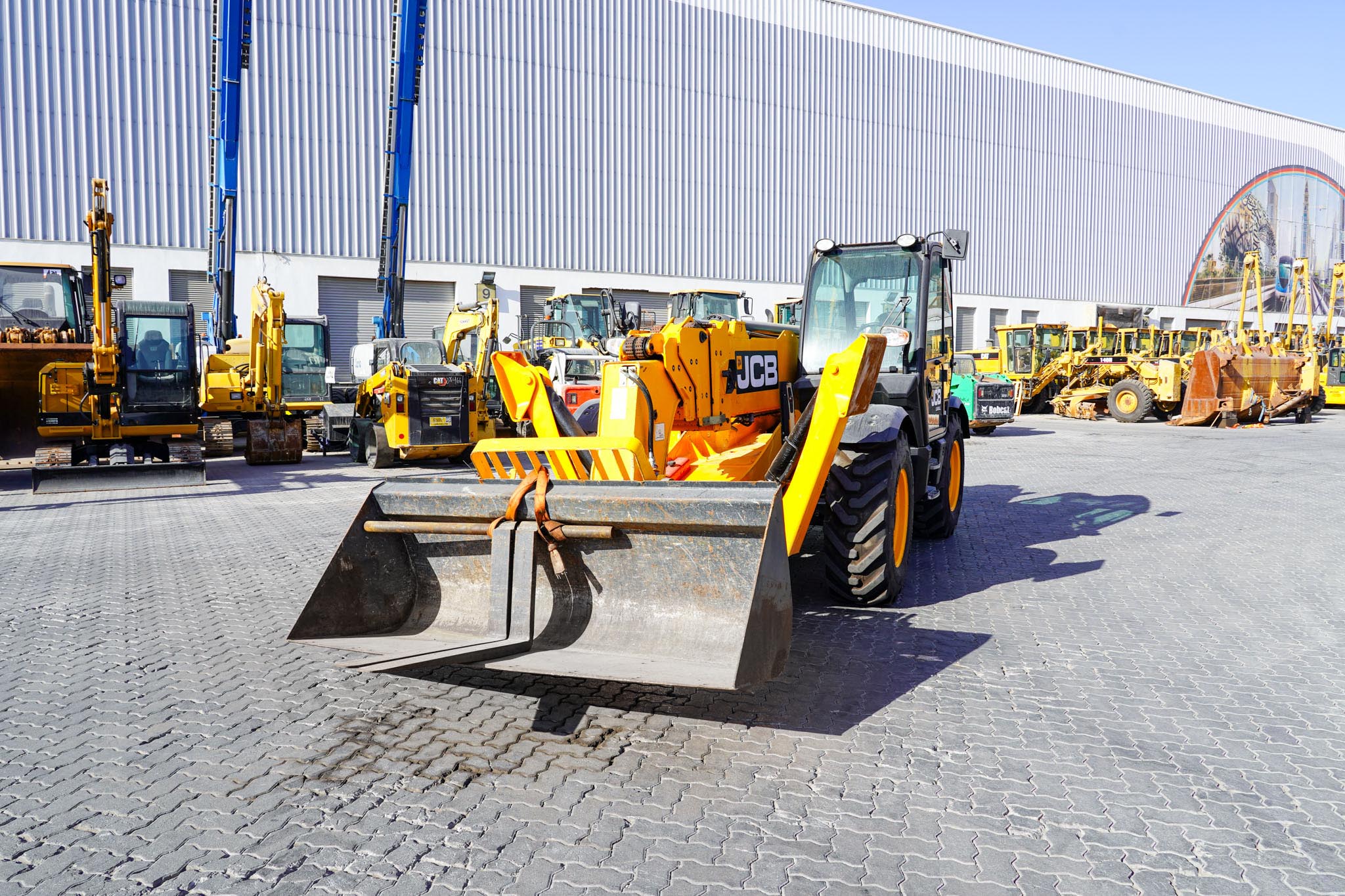 2017 JCB 540-180 Hi Viz Turbo Powershift Telehandler - Image 2