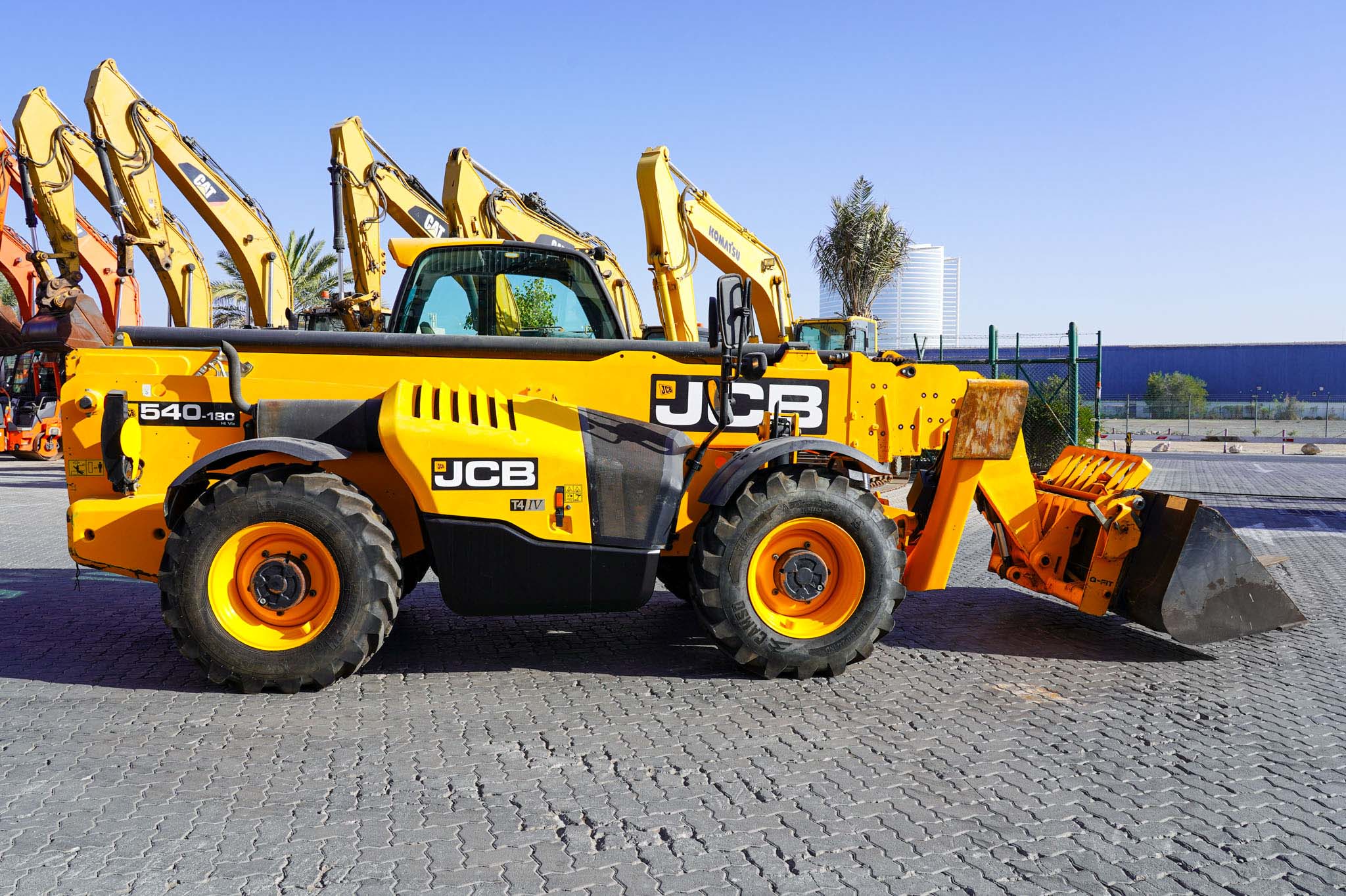 2017 JCB 540-180 Hi Viz Turbo Powershift Telehandler - Image 3