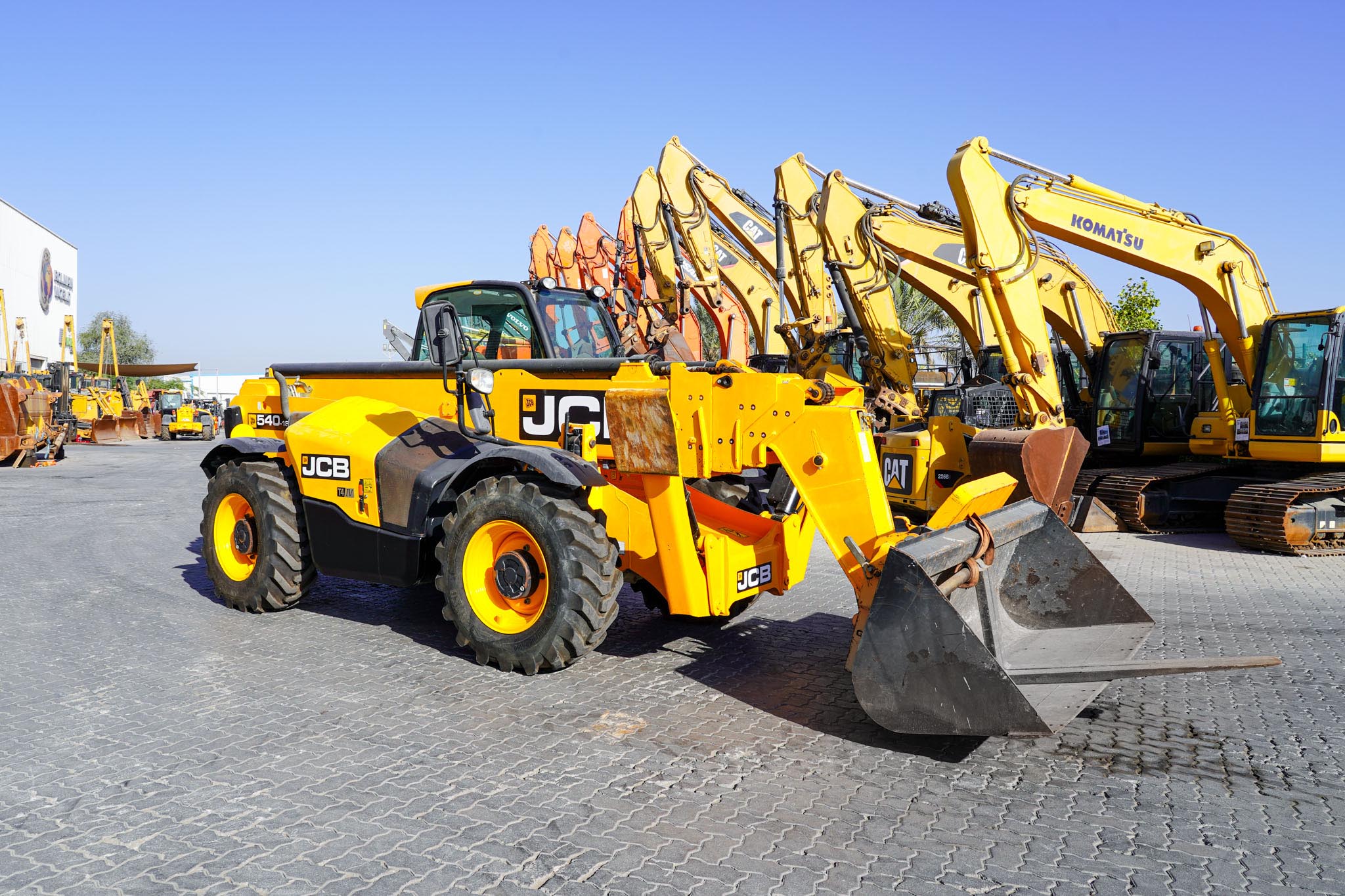 2017 JCB 540-180 Hi Viz Turbo Powershift Telehandler - Image 7