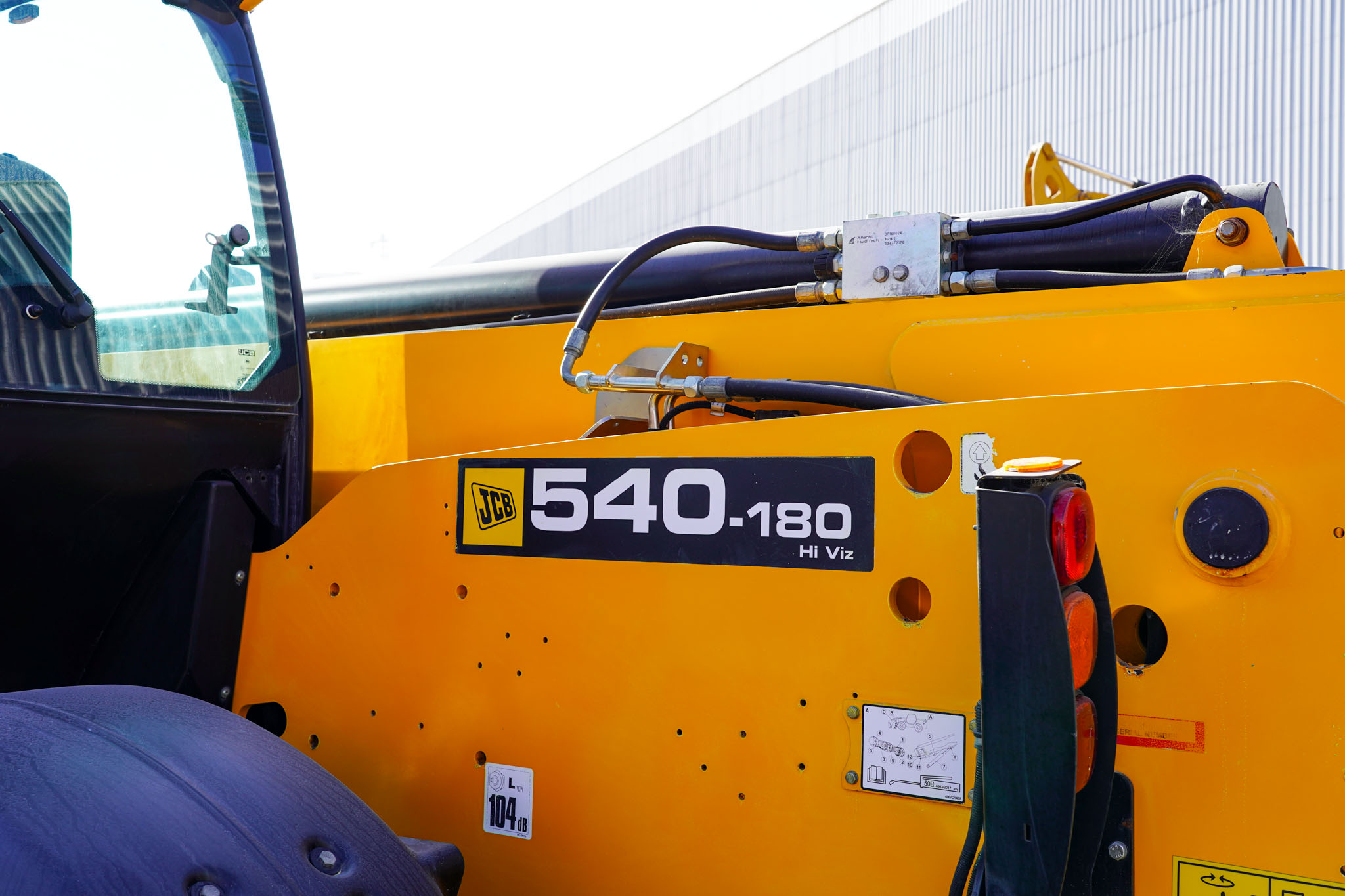 2017 JCB 540-180 Hi Viz Turbo Powershift Telehandler - Image 18