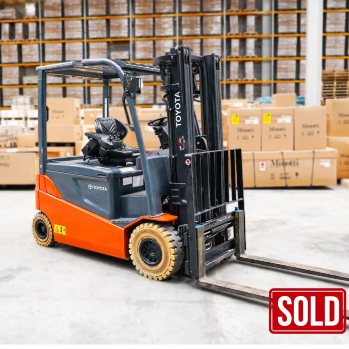 2018 TOYOTA 8FBM25T 2.5 Ton Electric Forklift