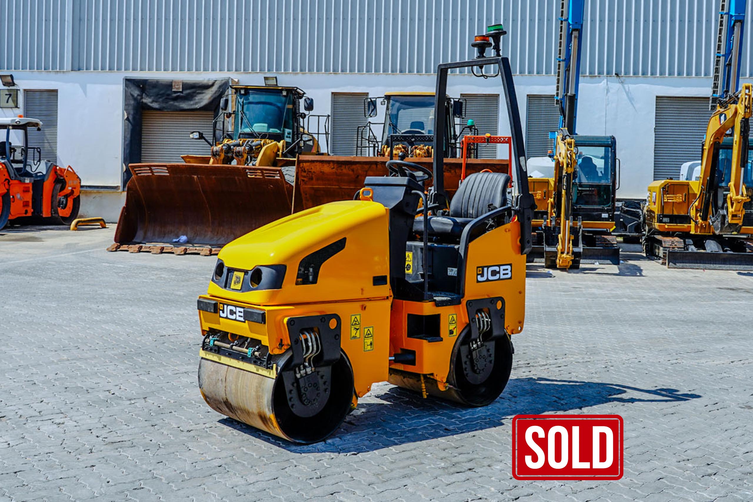 2018 JCB VIBROMAX VMT 160 Tandem Roller
