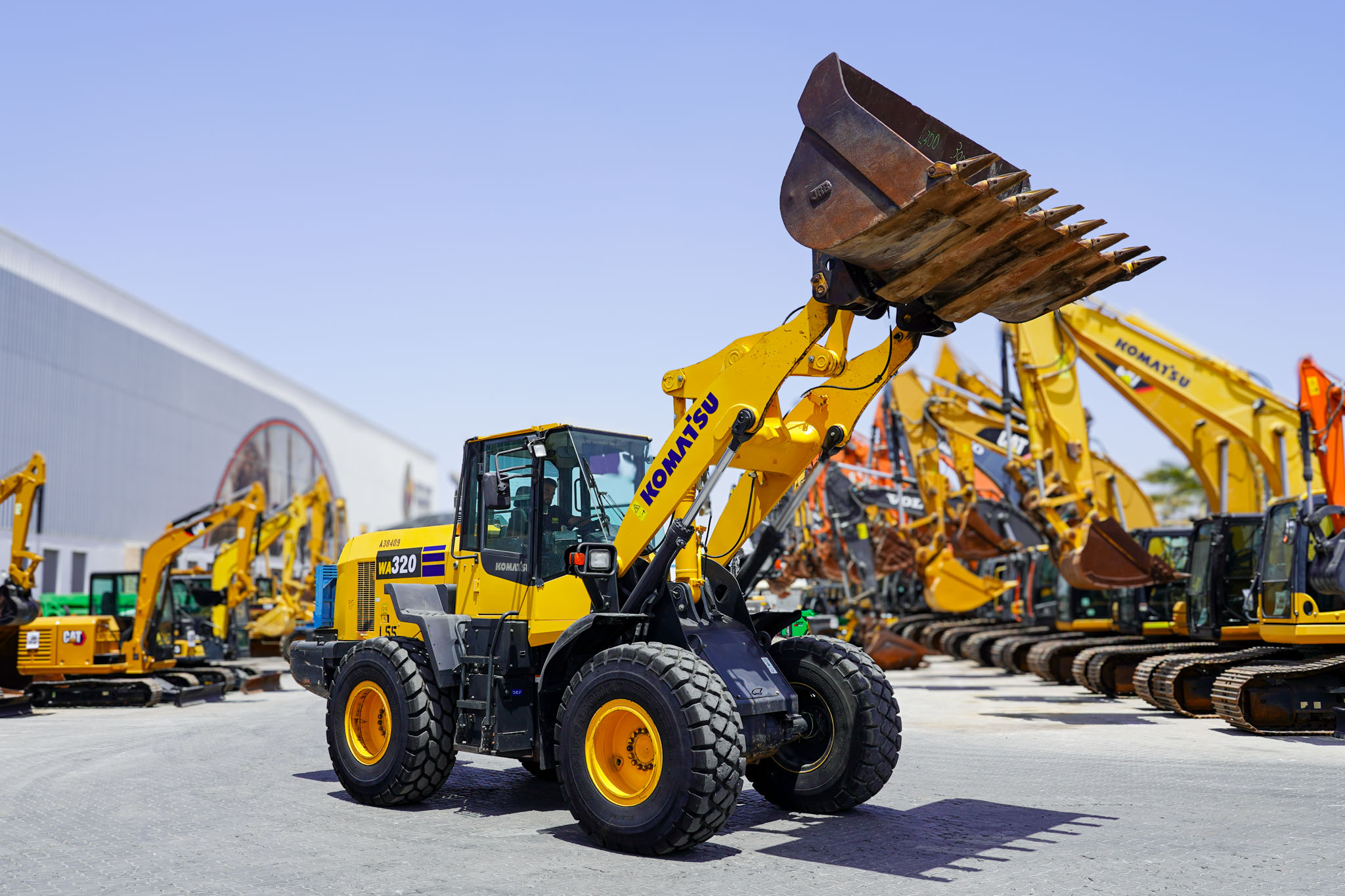 2018 Komatsu WA320-8 Wheel Loader
